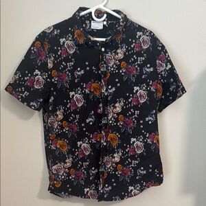 Asos Design Men Floral Button Down